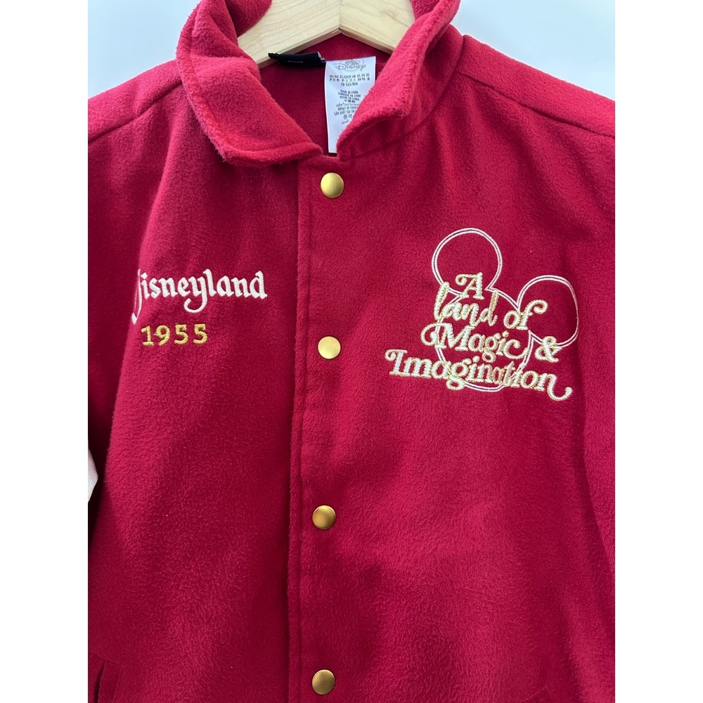 Disney Parks | Our Universe Disneyland Resort Red Varsity Letterman Jacket XS - Picture 5 of 16